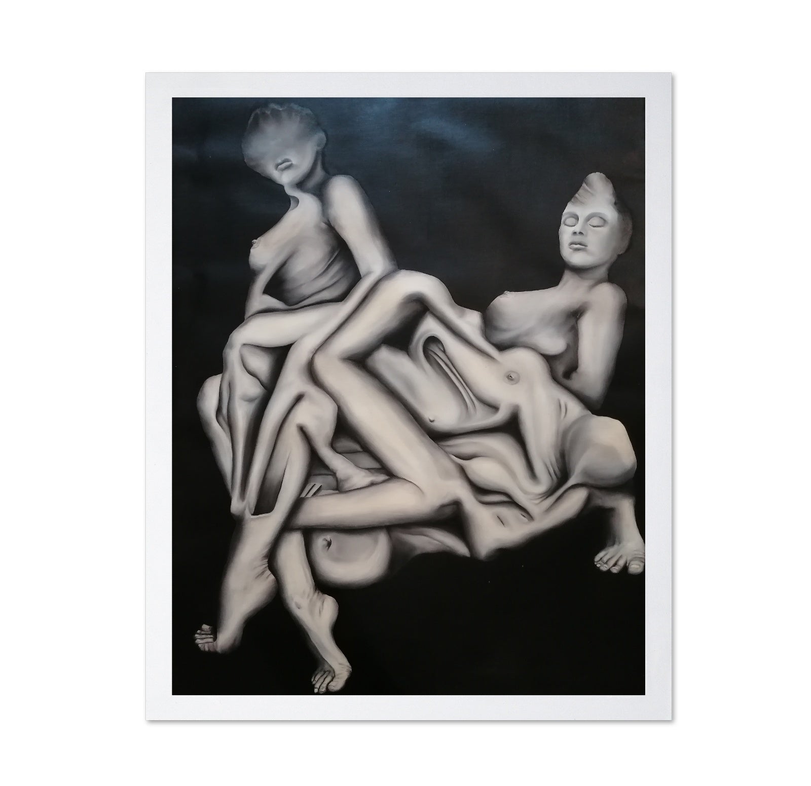Entwined Figures Form