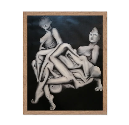 Entwined Figures Form
