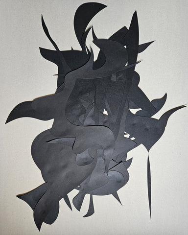 Black Paper Shapes
