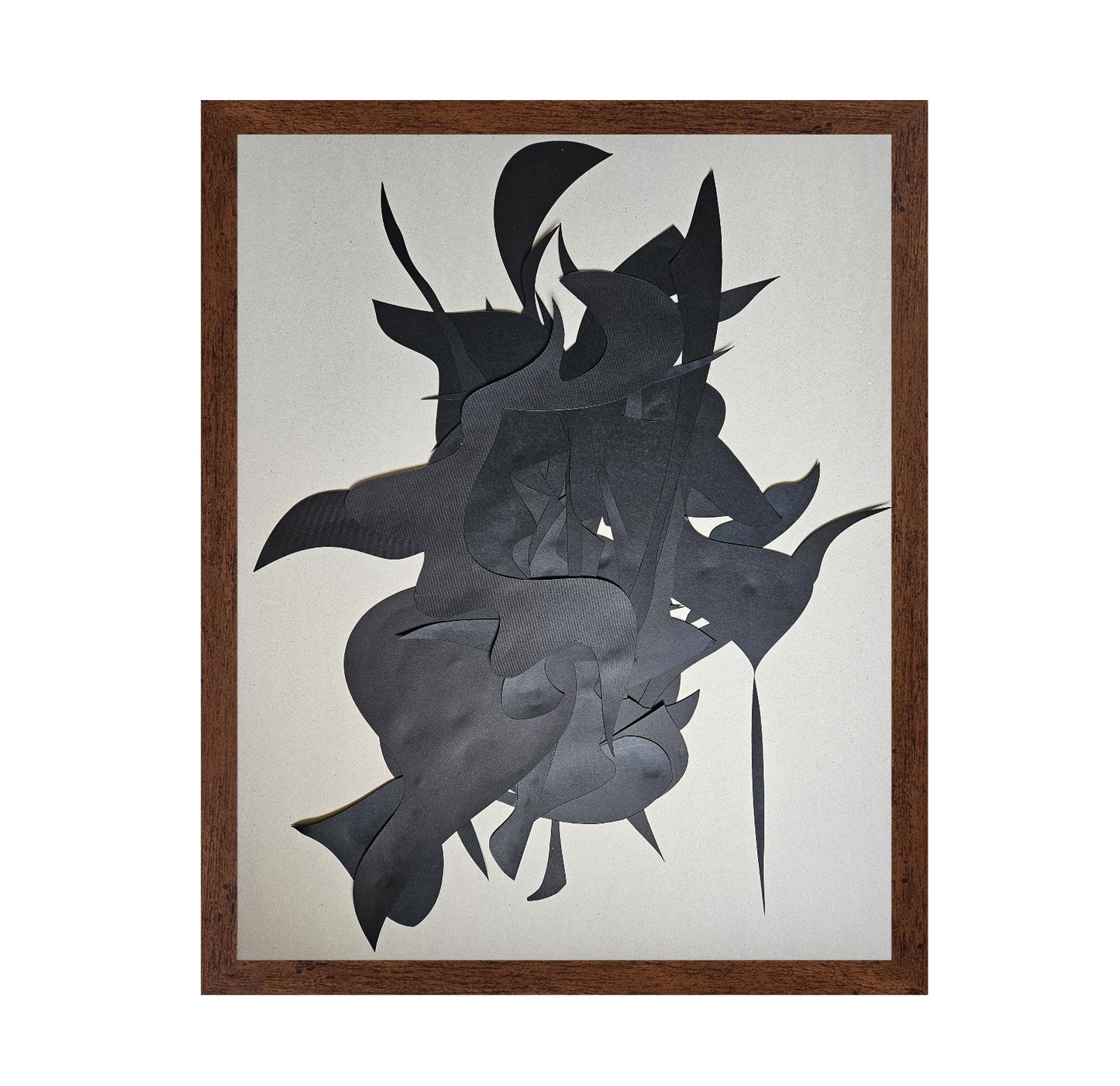 Black Paper Shapes