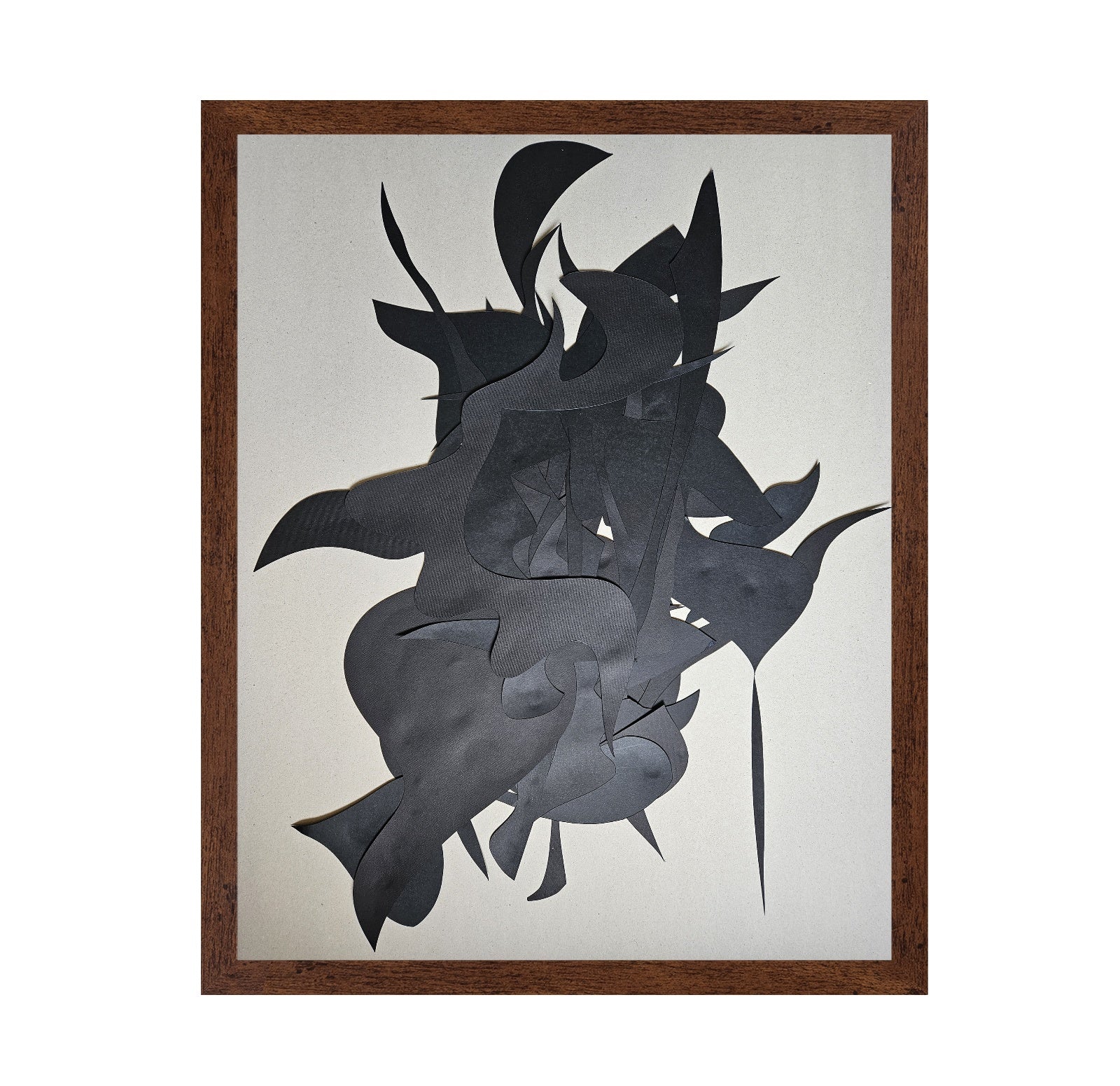 Black Paper Shapes