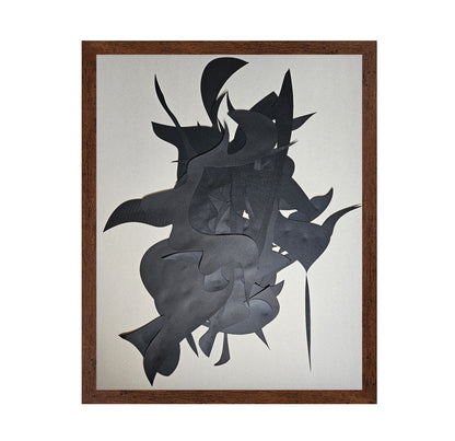 Black Paper Shapes