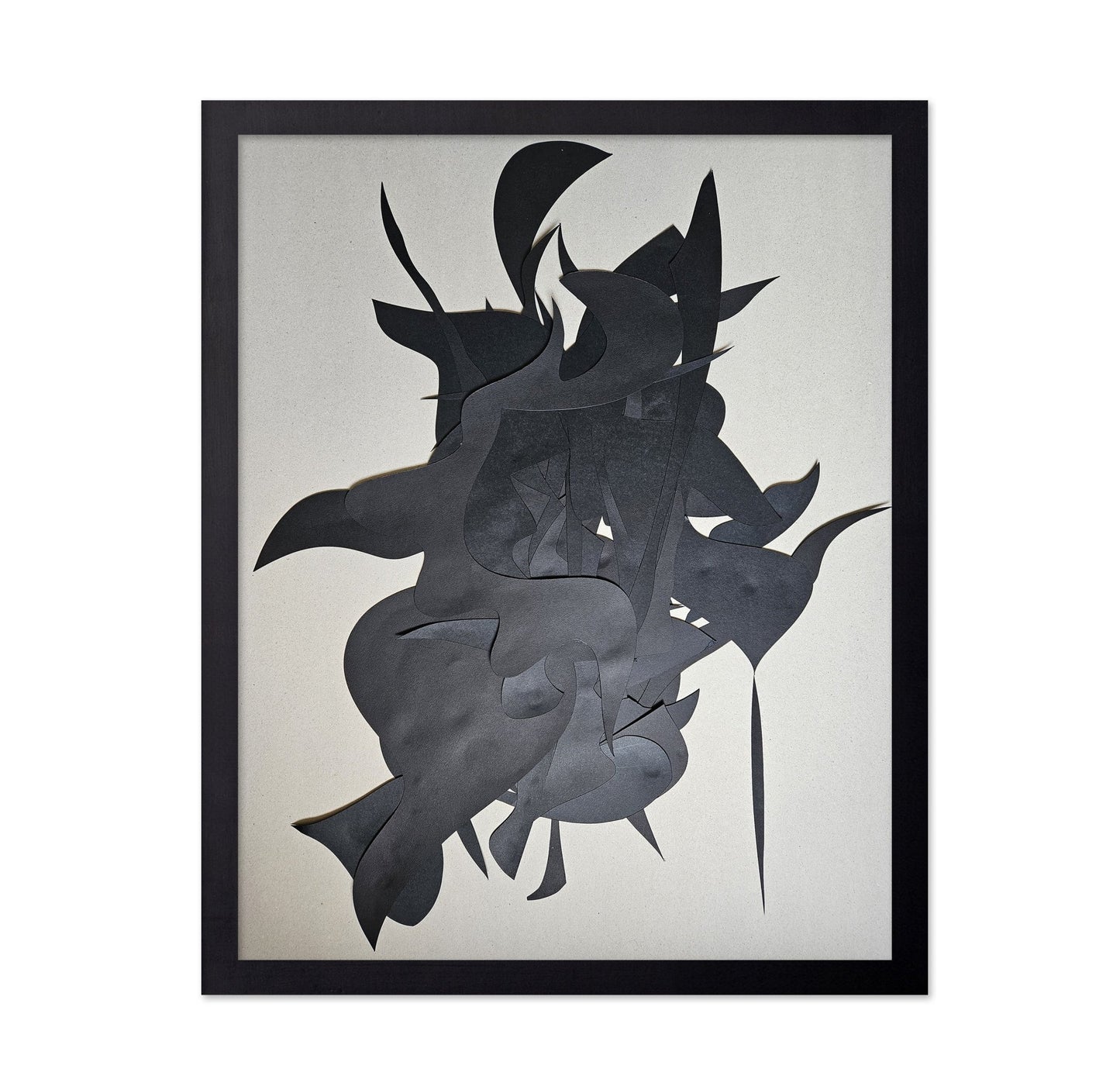 Black Paper Shapes