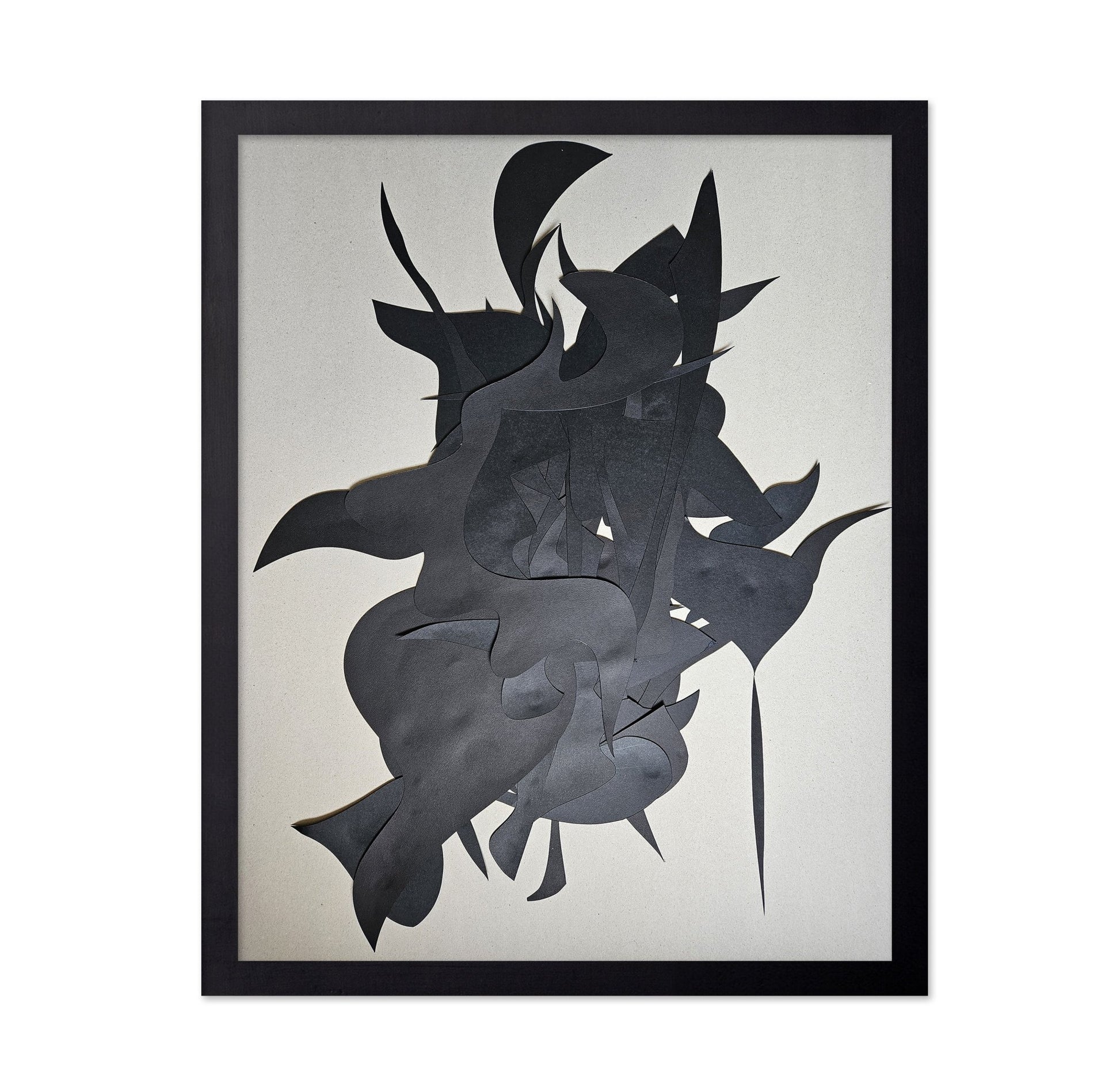 Black Paper Shapes