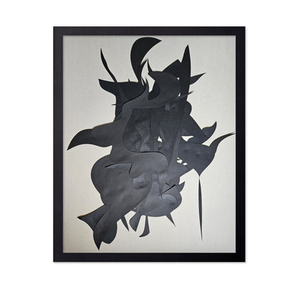 Black Paper Shapes
