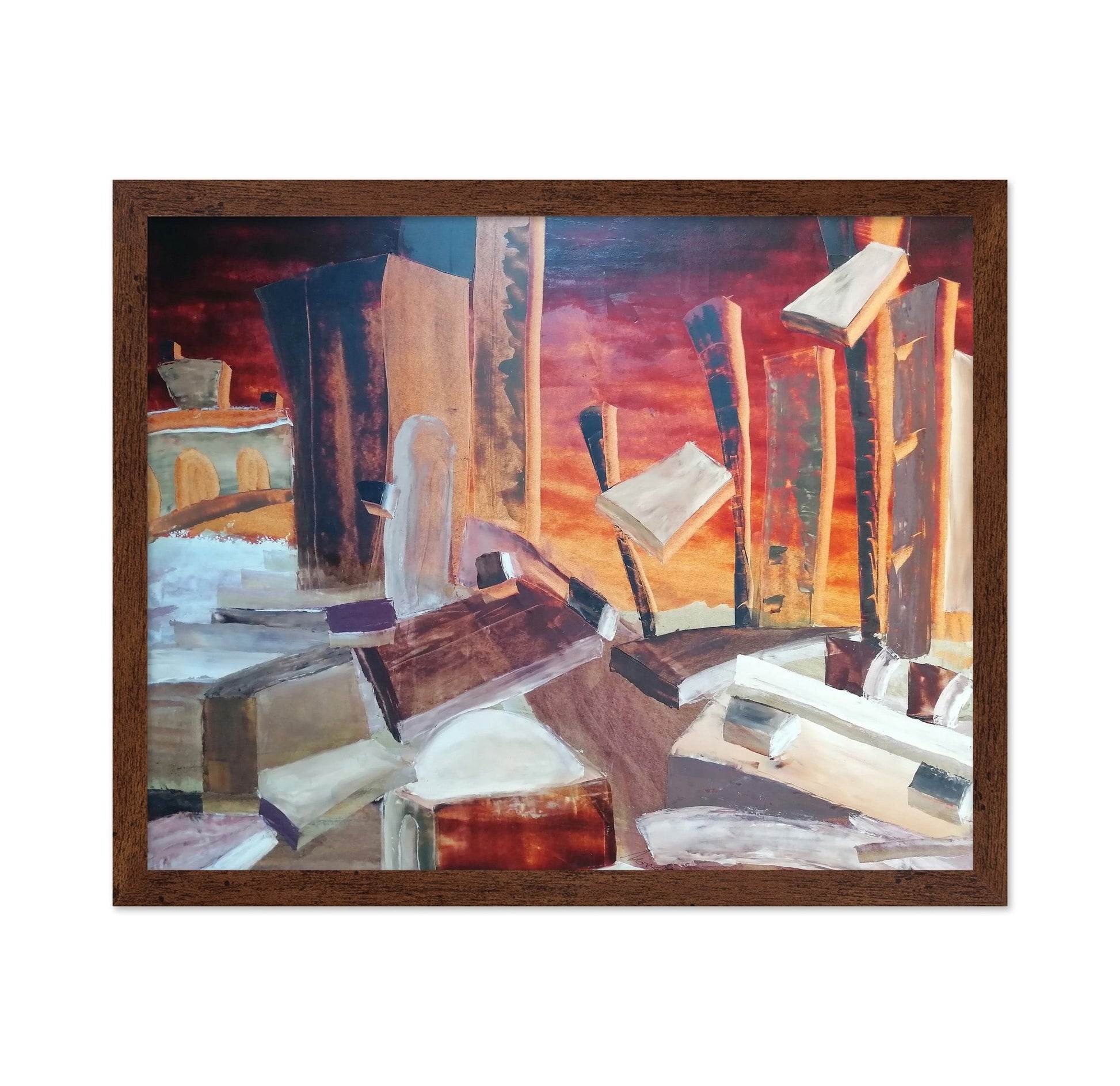 Burning City Fragments