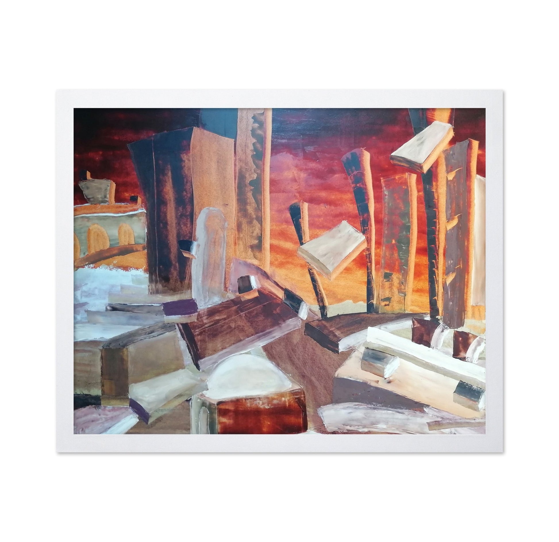 Burning City Fragments
