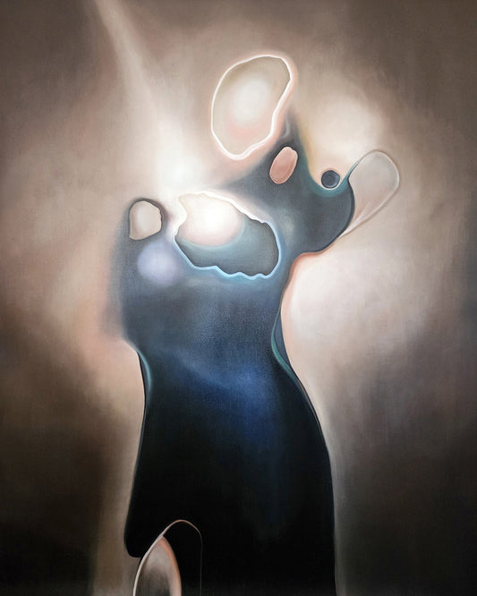 Luminous Abstract Figure