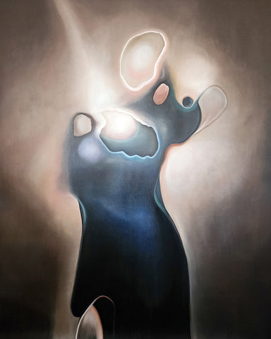 Luminous Abstract Figure