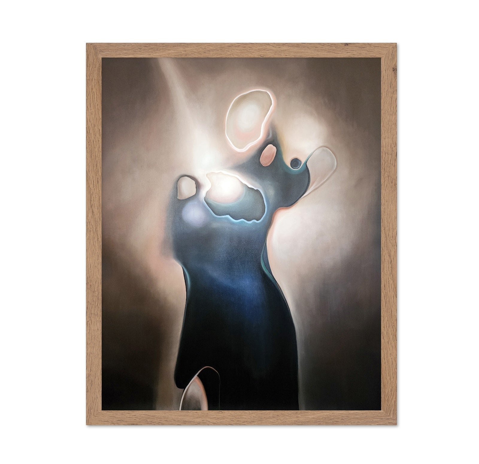 Luminous Abstract Figure