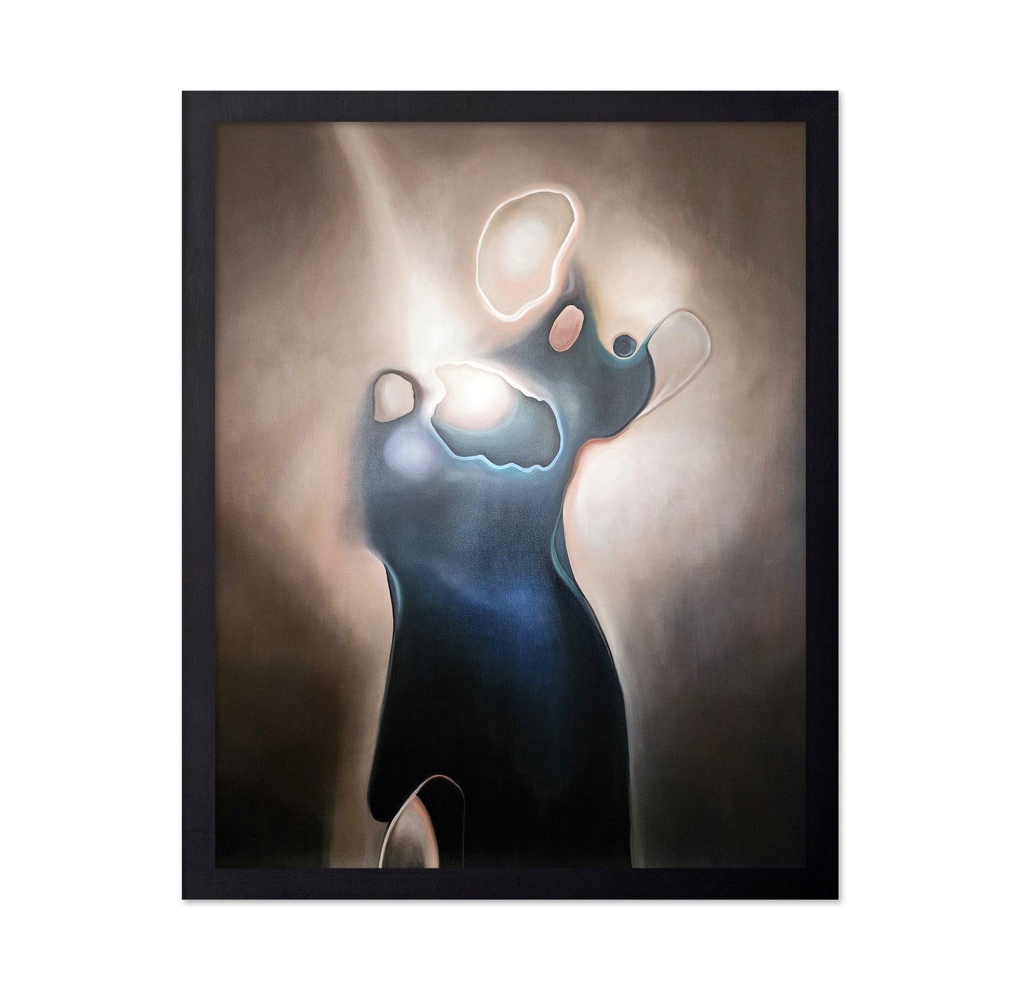 Luminous Abstract Figure