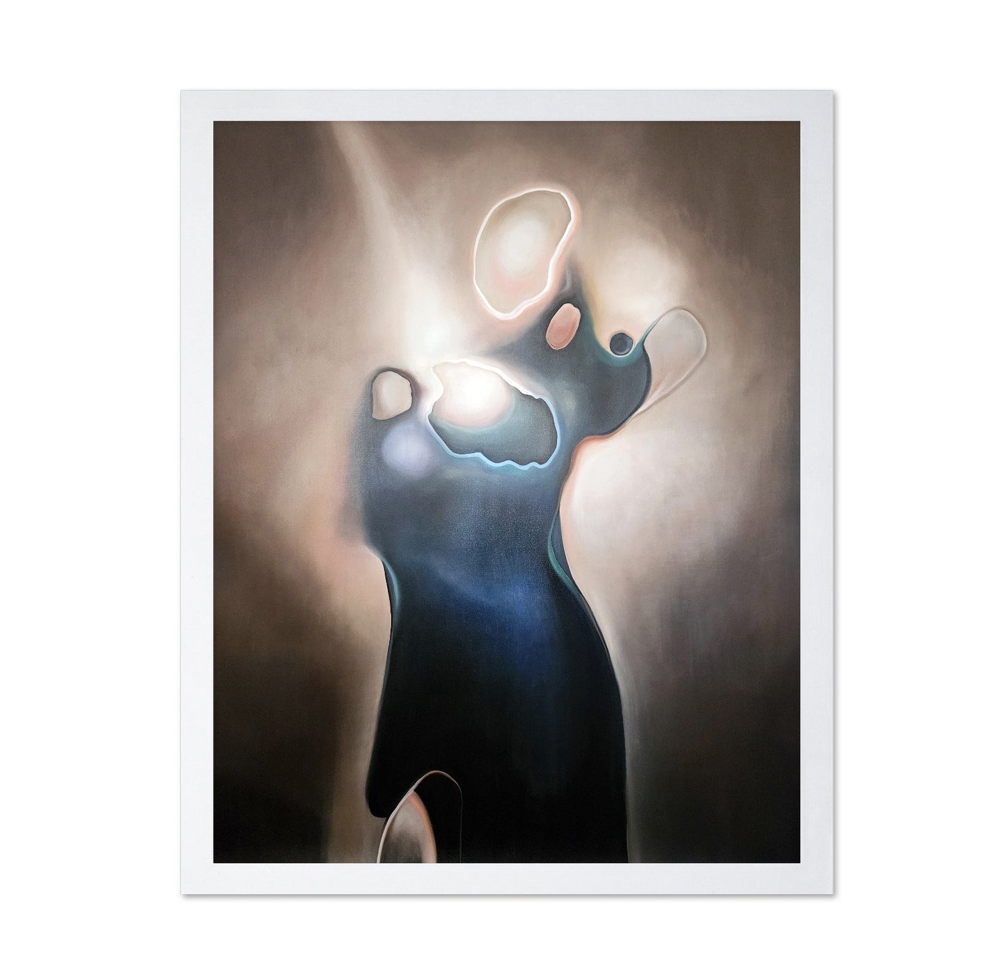 Luminous Abstract Figure
