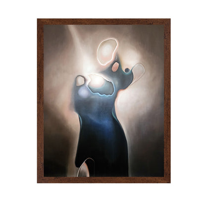 Luminous Abstract Figure