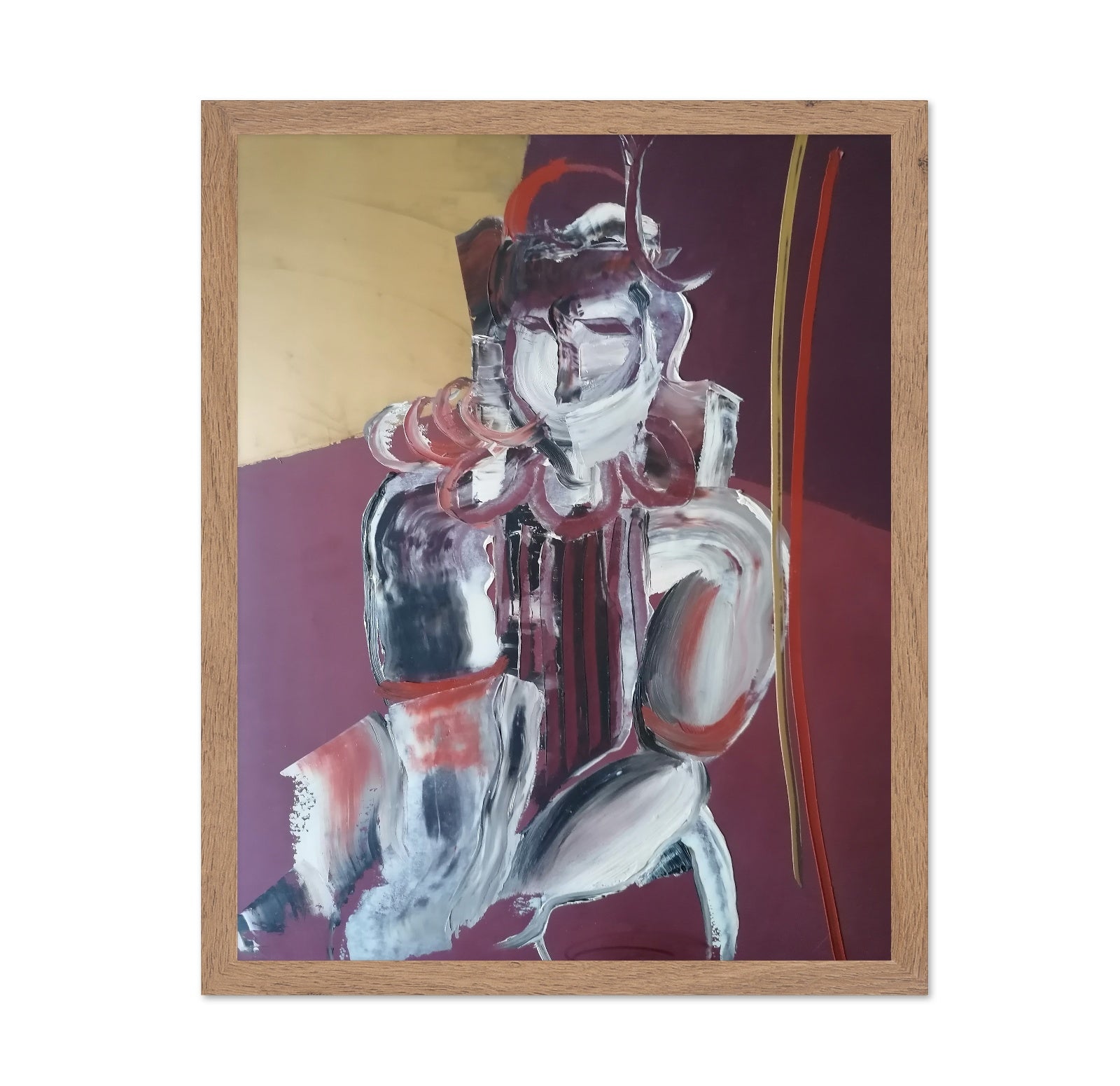 Abstract Warrior Figure