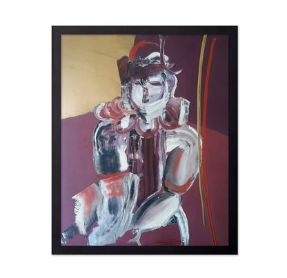 Abstract Warrior Figure