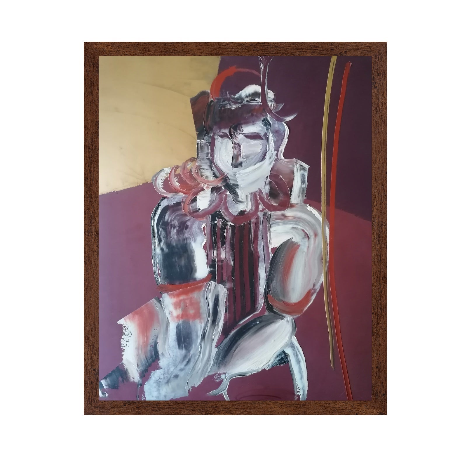 Abstract Warrior Figure