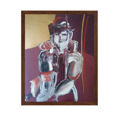 Abstract Warrior Figure
