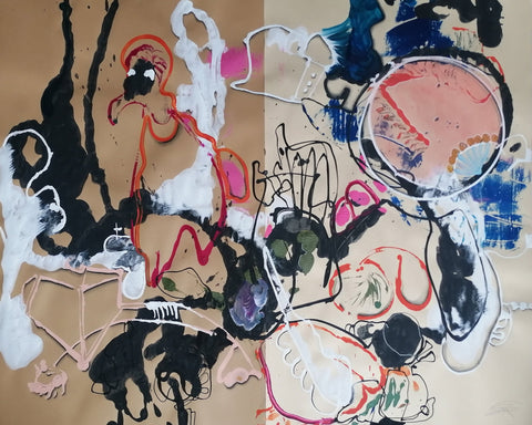 Chaotic Abstract Composition