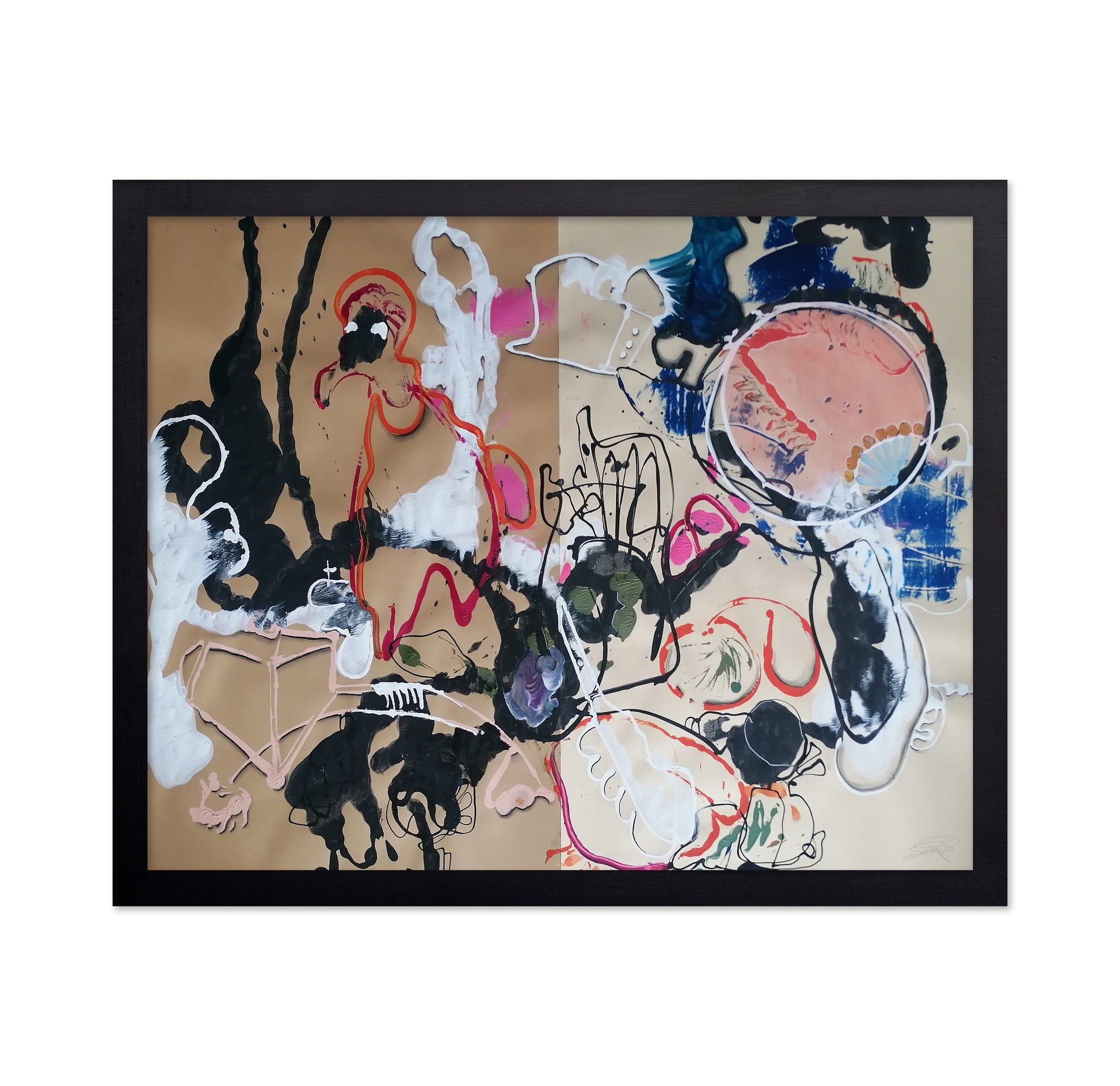 Chaotic Abstract Composition