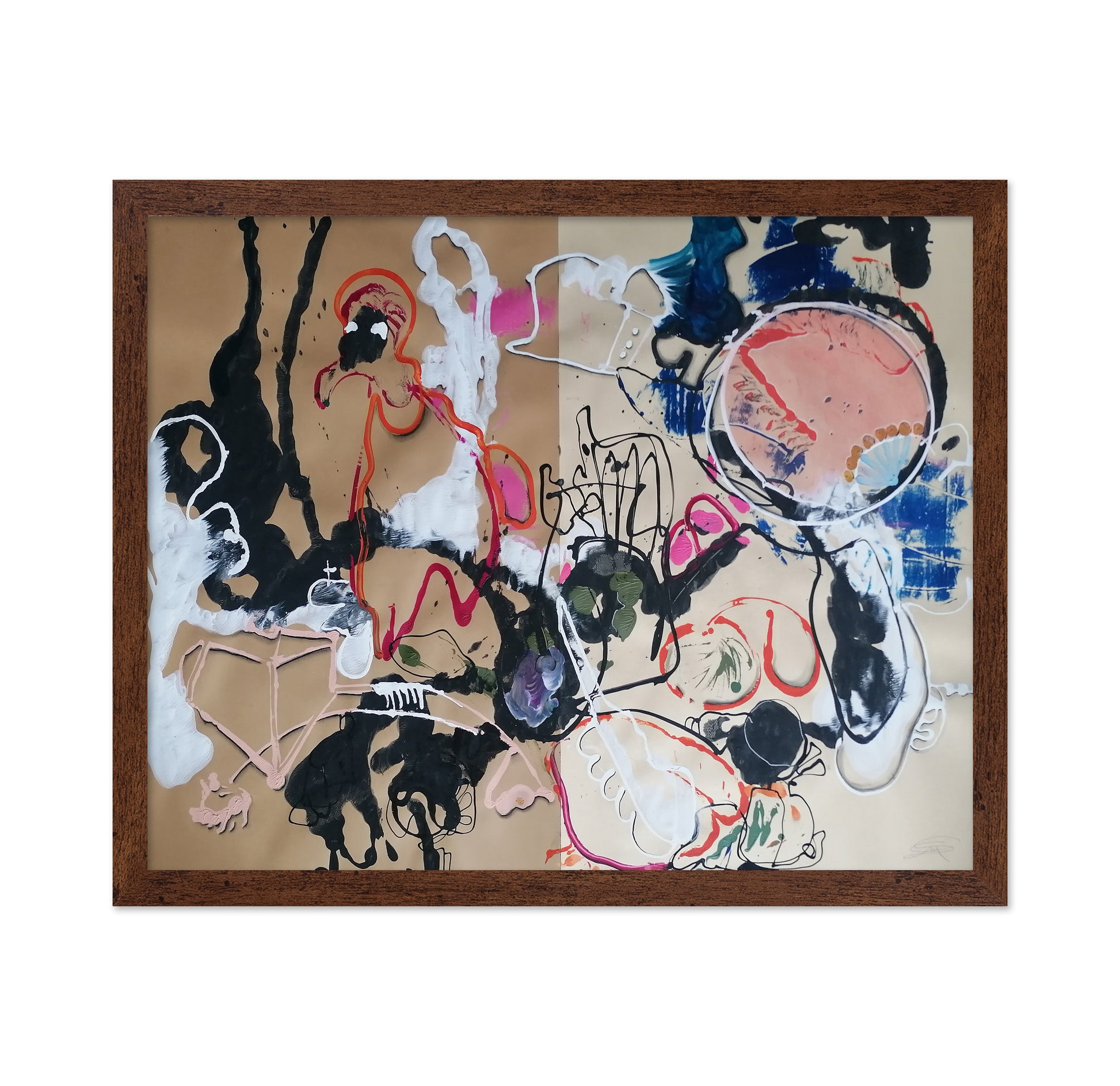 Chaotic Abstract Composition