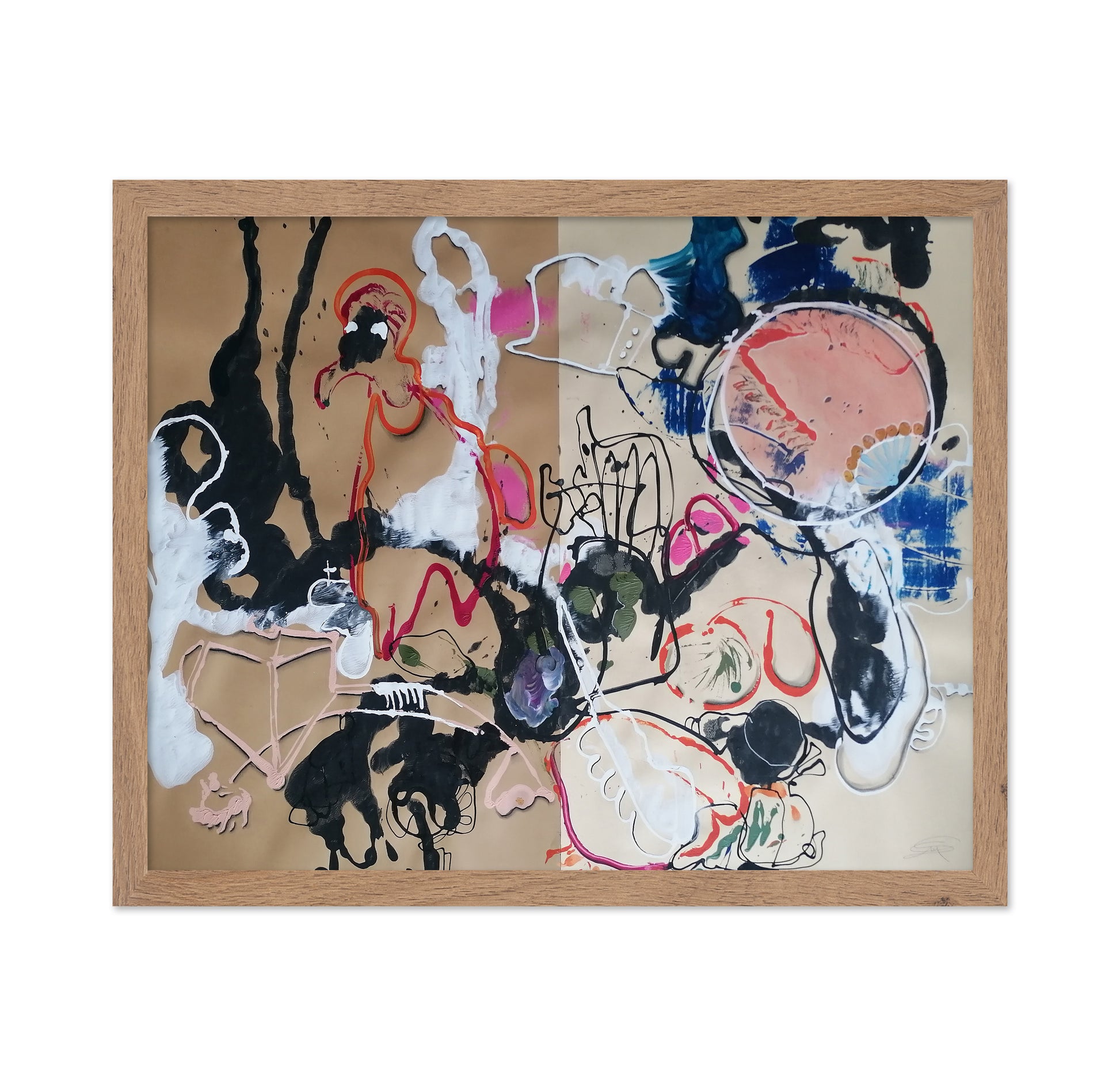 Chaotic Abstract Composition