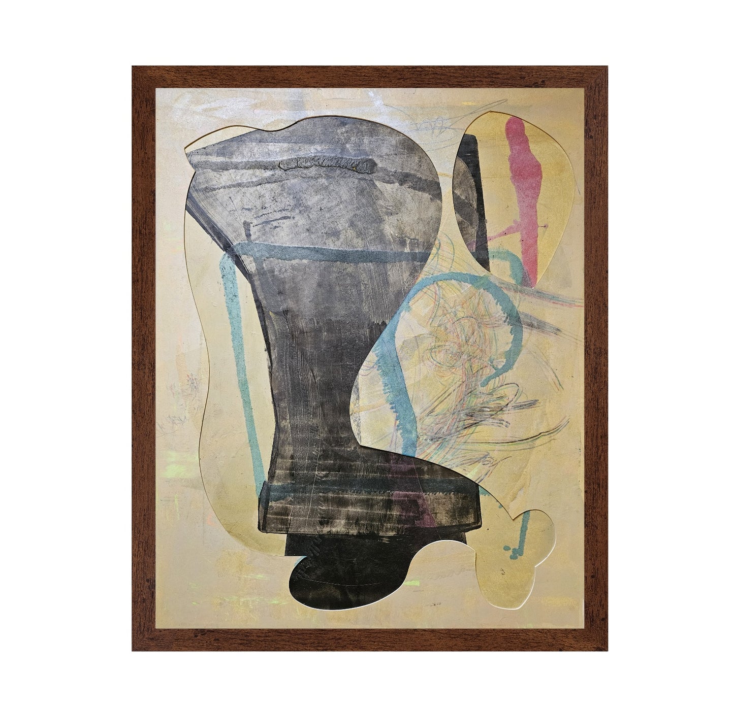 Abstract Collage Vessel