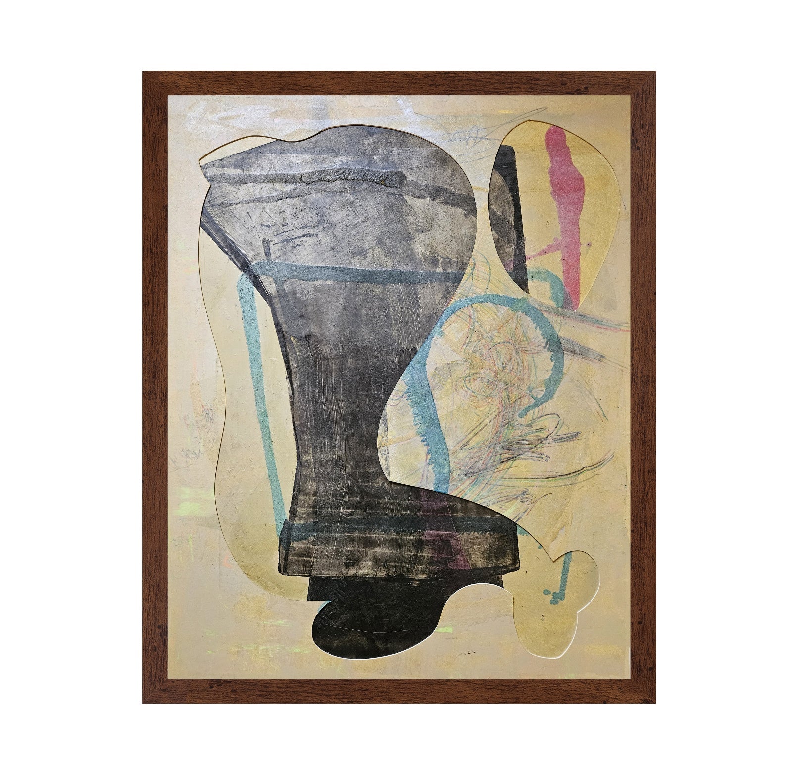 Abstract Collage Vessel