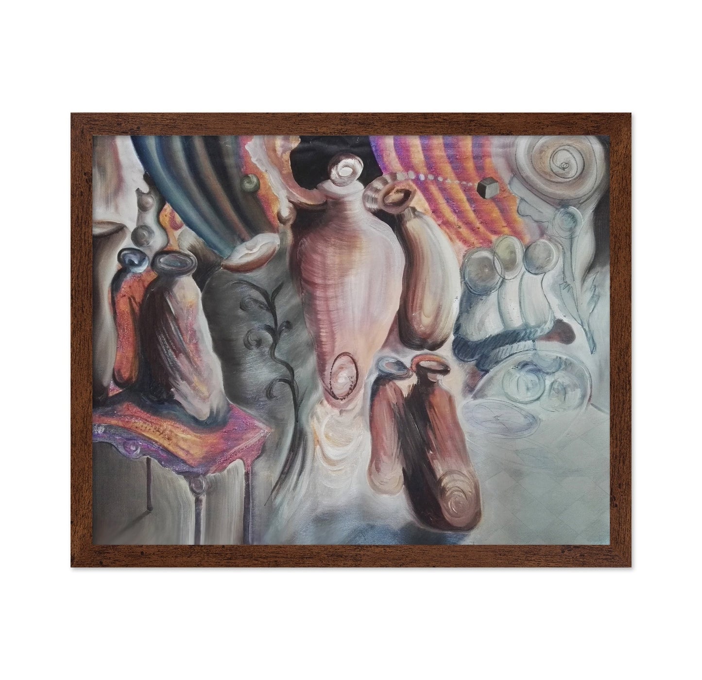 Surreal Vase Composition