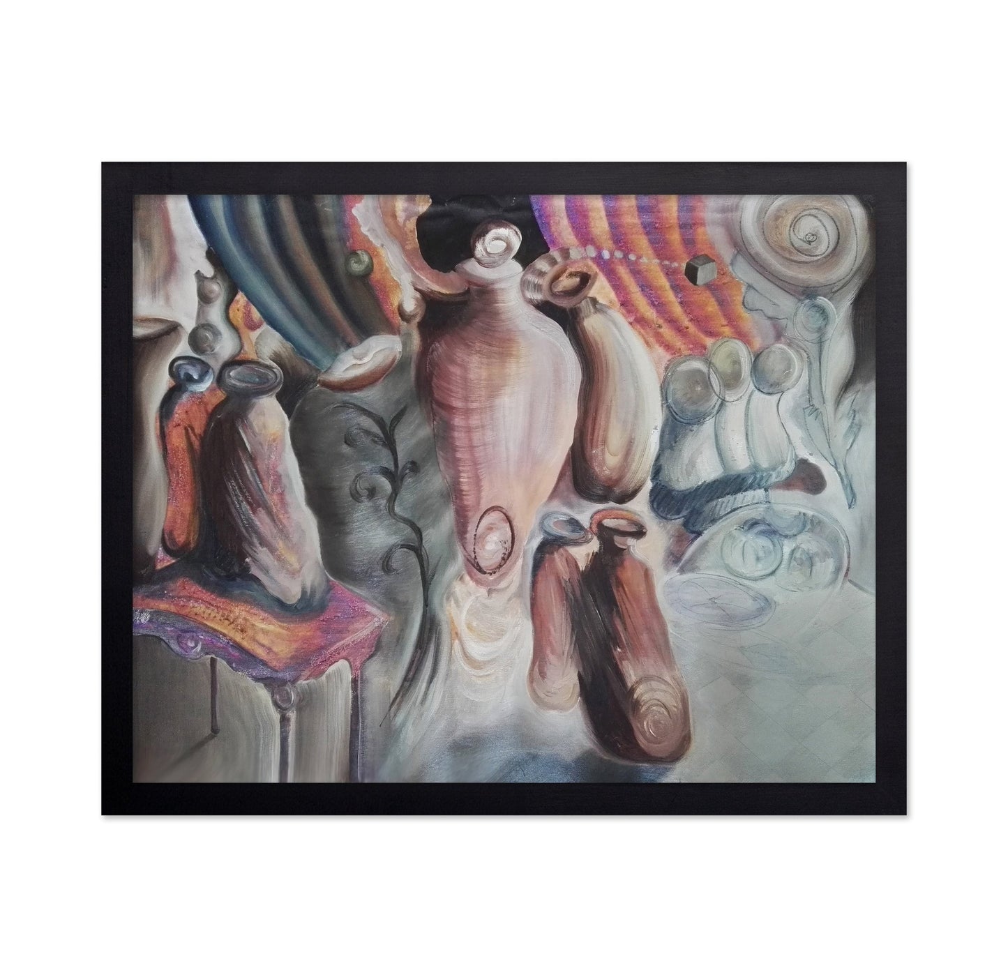 Surreal Vase Composition