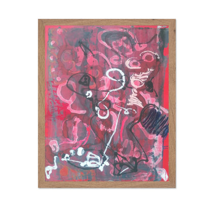 Crimson Abstract Chaos