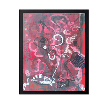 Crimson Abstract Chaos