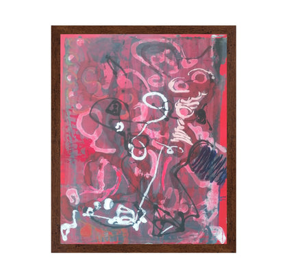 Crimson Abstract Chaos