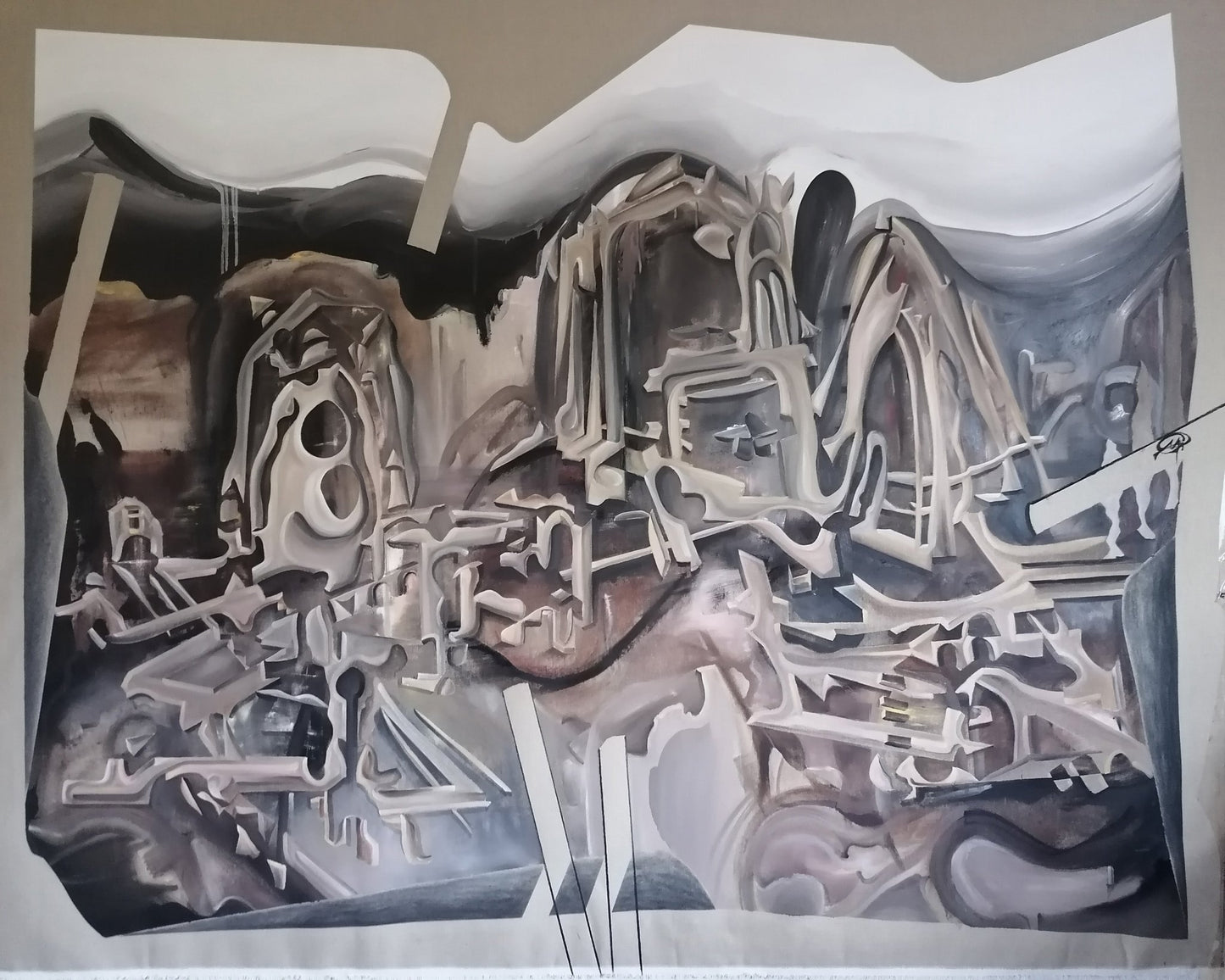 Fragmented Cityscape
