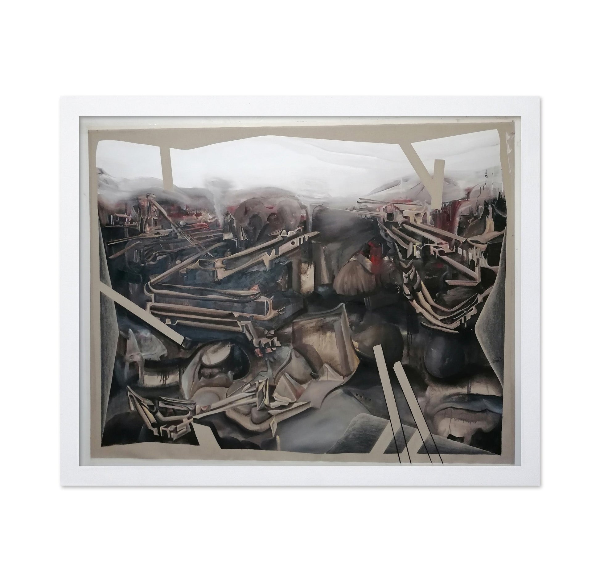 Fragmented Industrial Scene