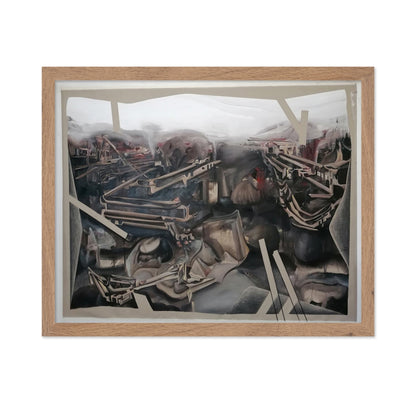 Fragmented Industrial Scene