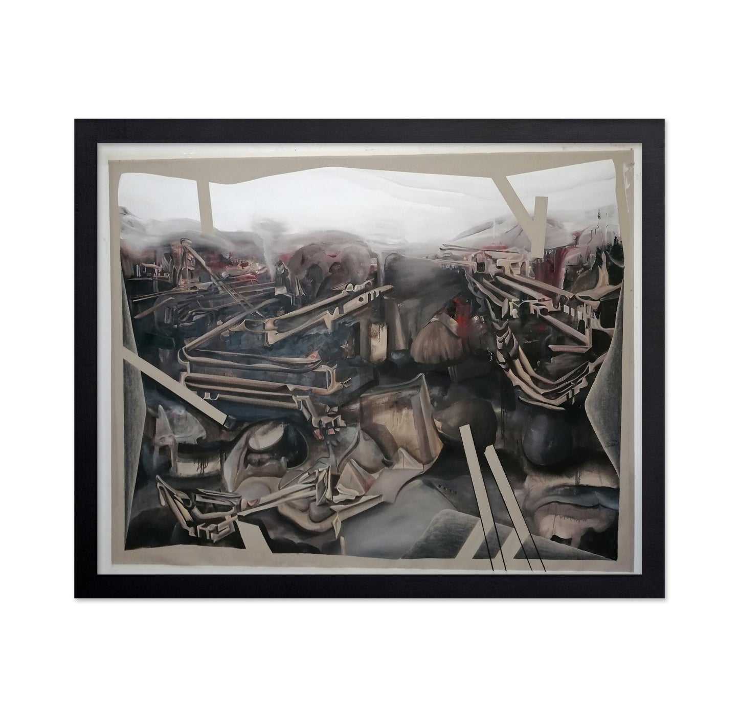 Fragmented Industrial Scene