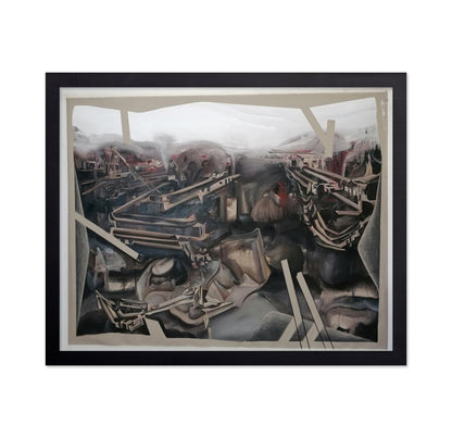Fragmented Industrial Scene