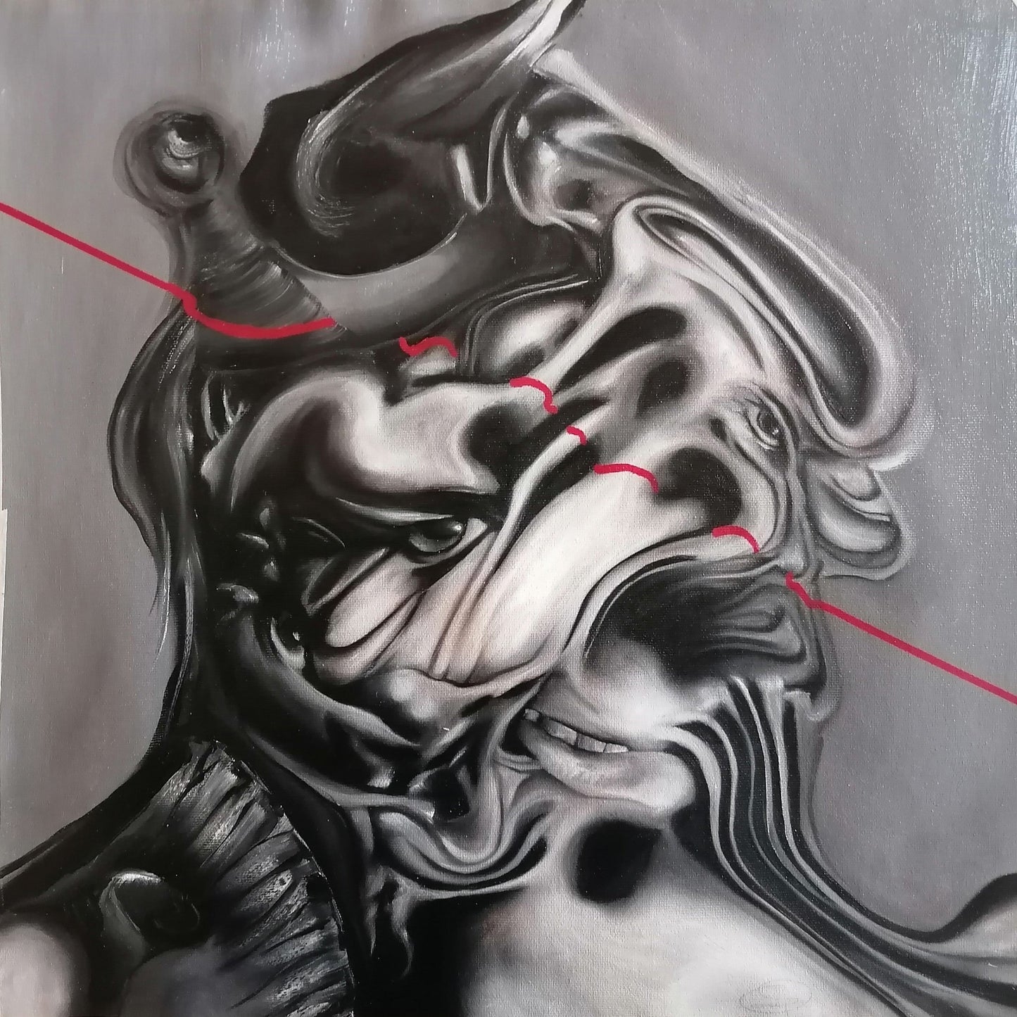 Distorted Mind Portrait