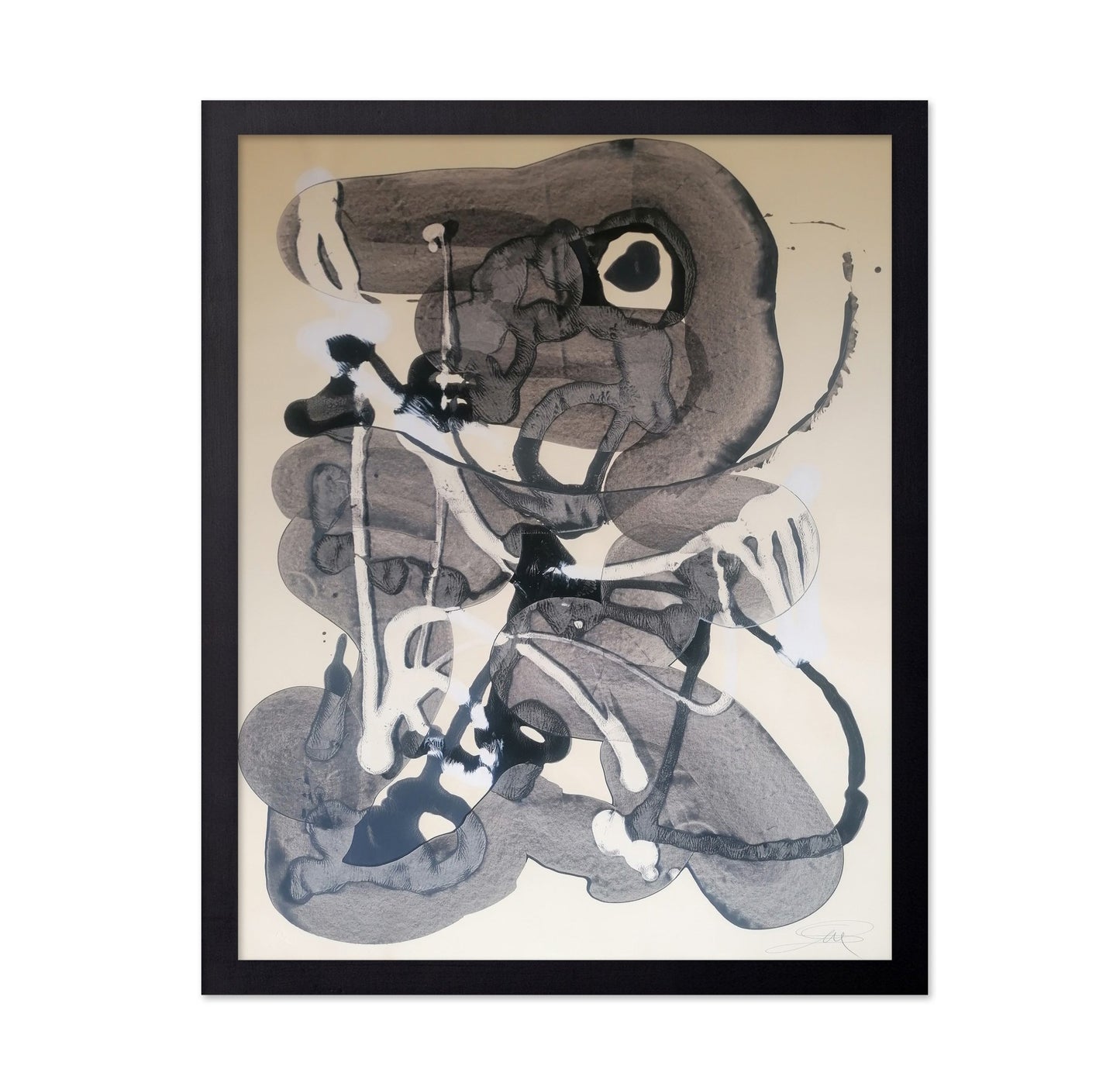 Monochrome Fluid Forms