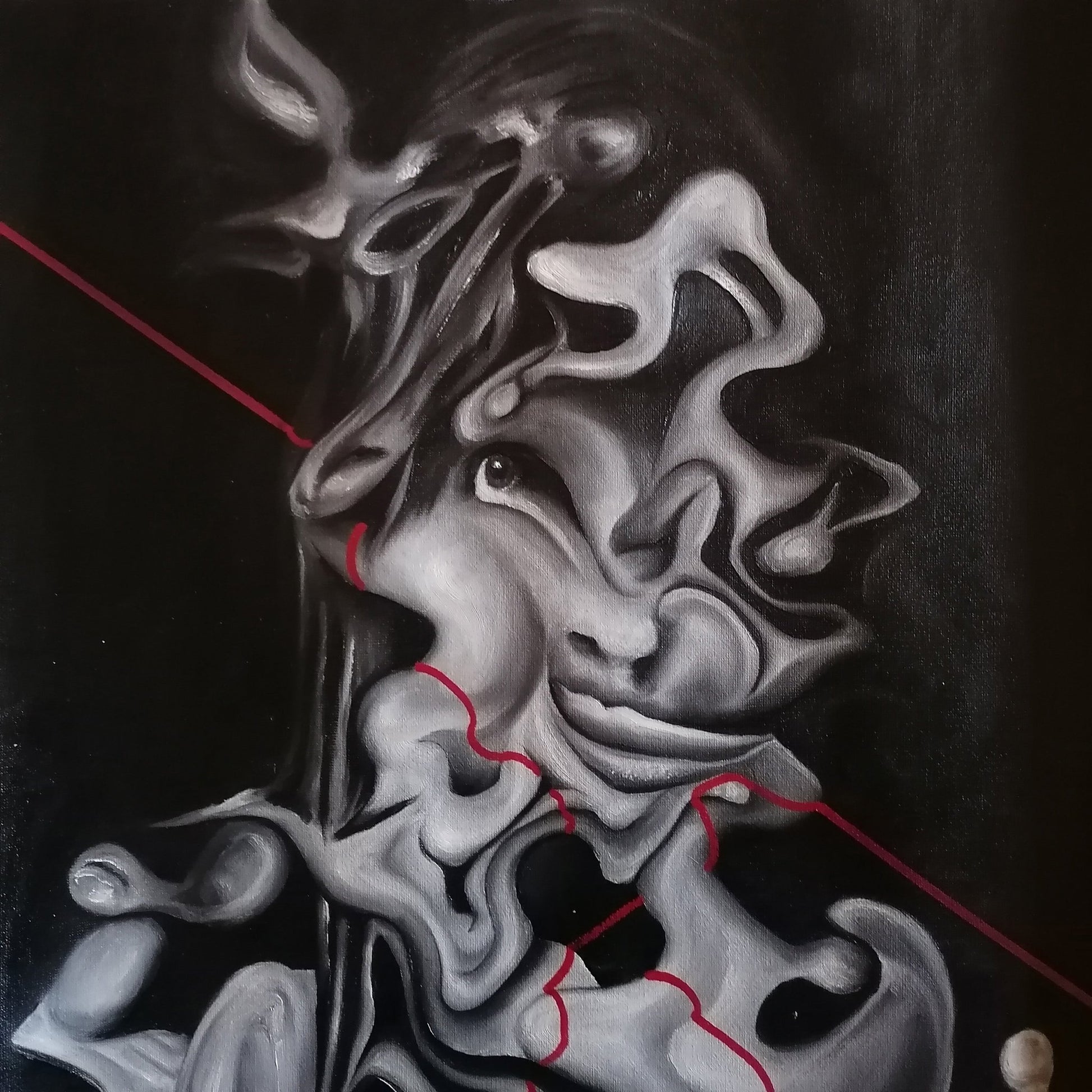 Fragmented Face Study No1