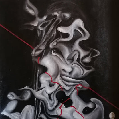 Fragmented Face Study No1