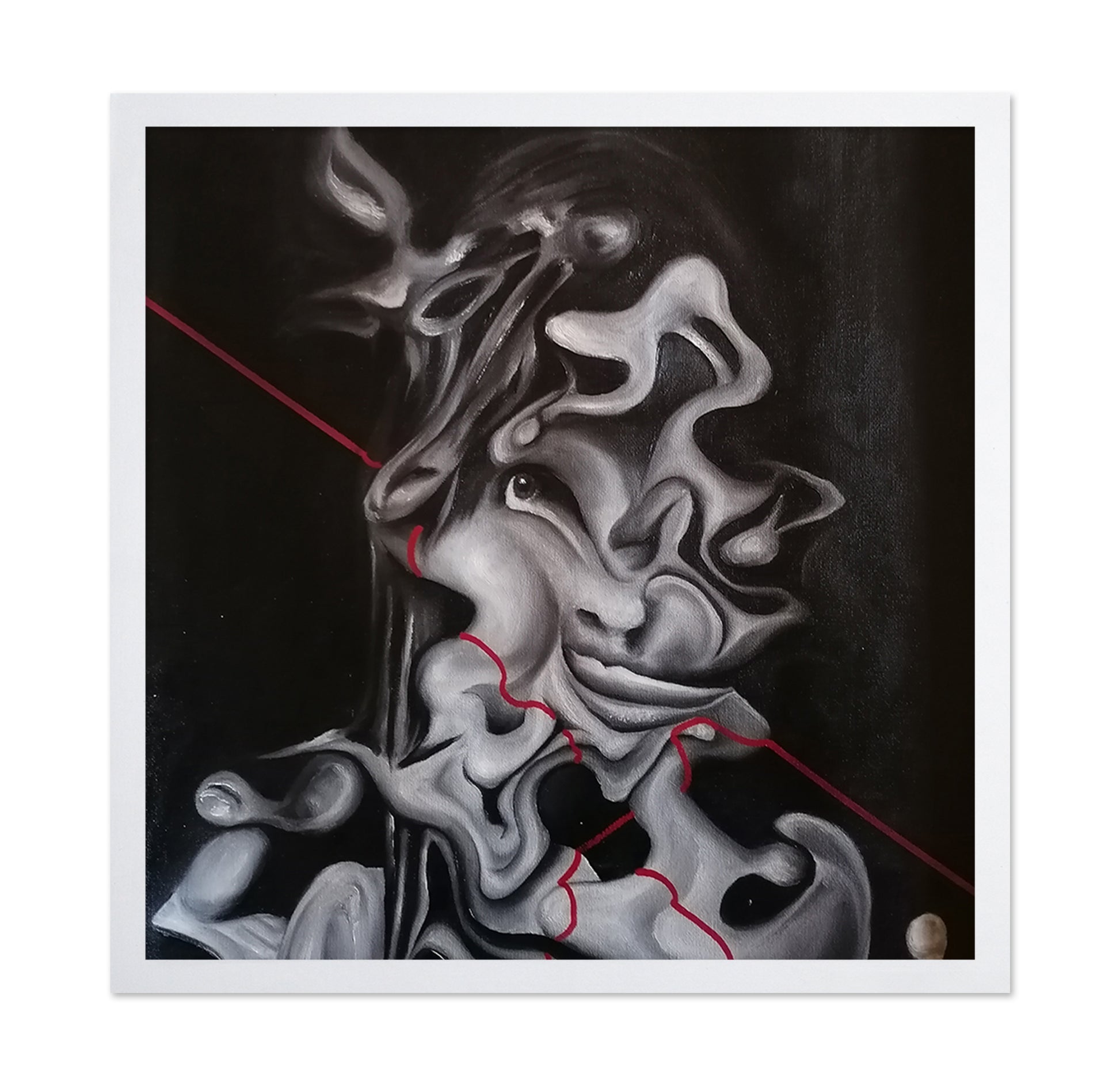 Fragmented Face Study No1