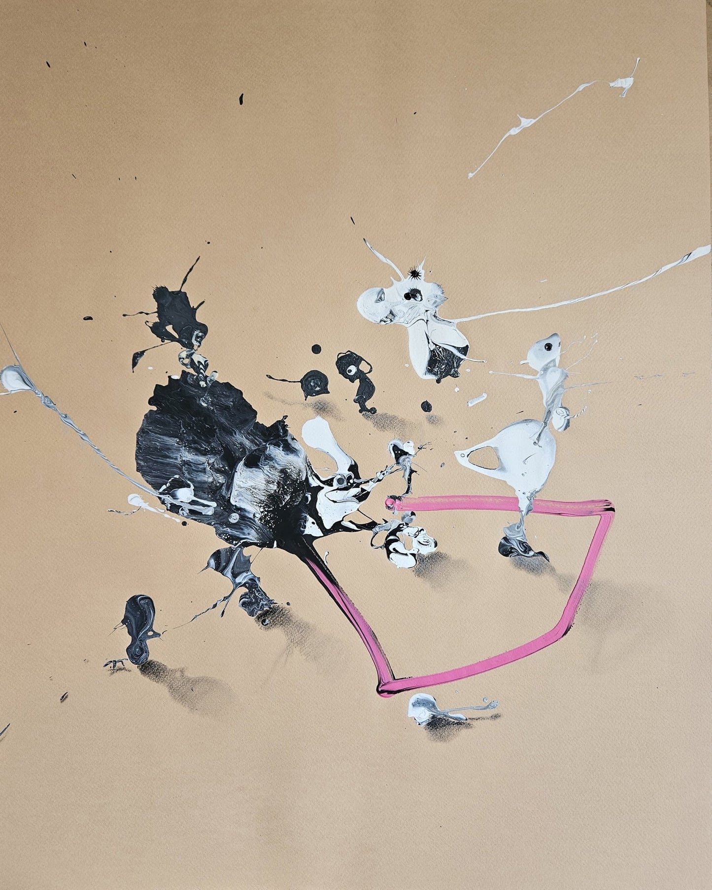 Pink Frame Splash