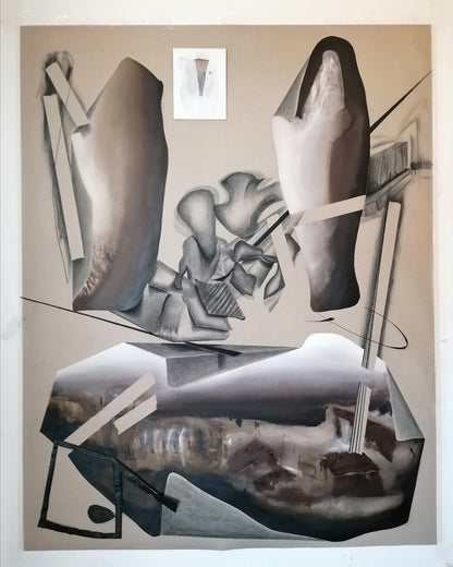 Fragmented Abstract Study