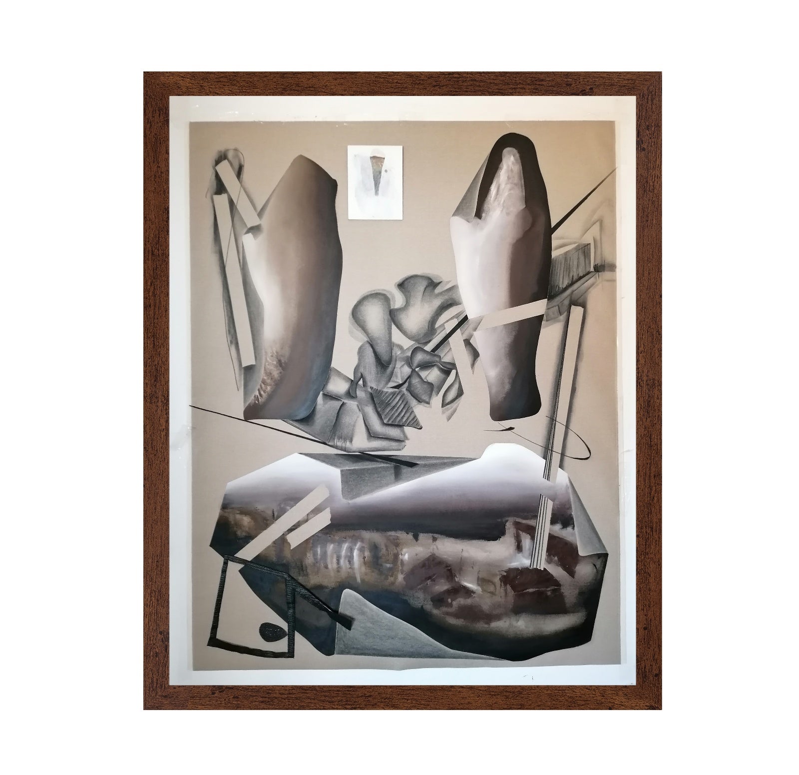 Fragmented Abstract Study