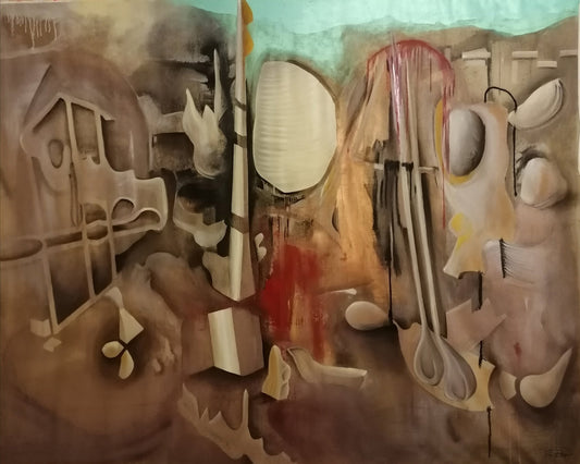 Abstract Interior Scene