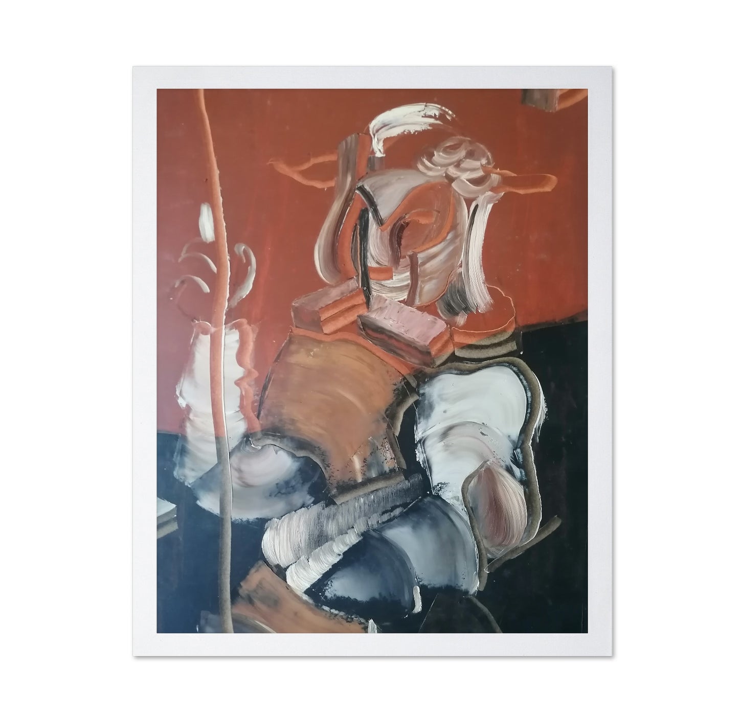 Abstract Seated Form