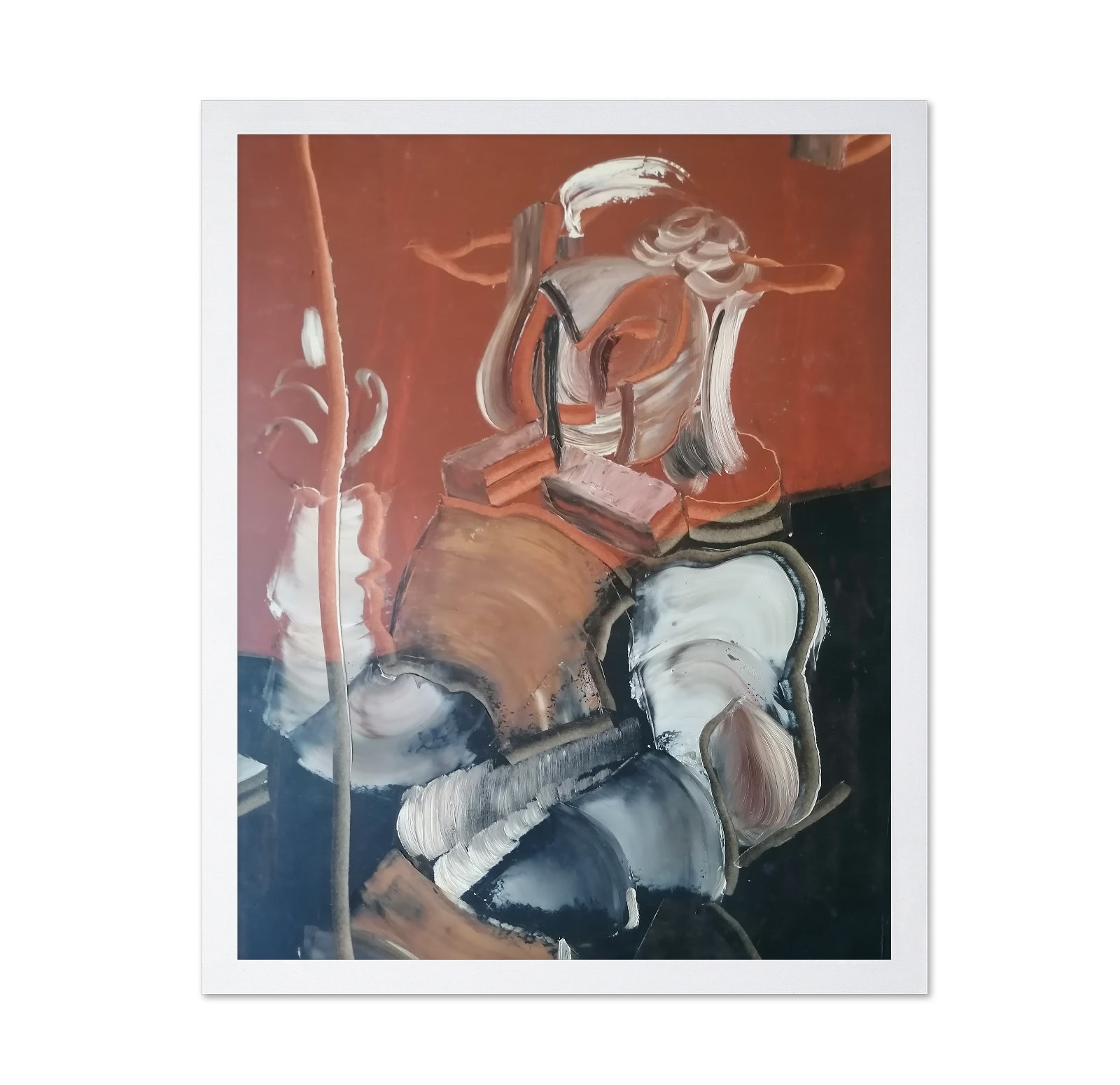 Abstract Seated Form