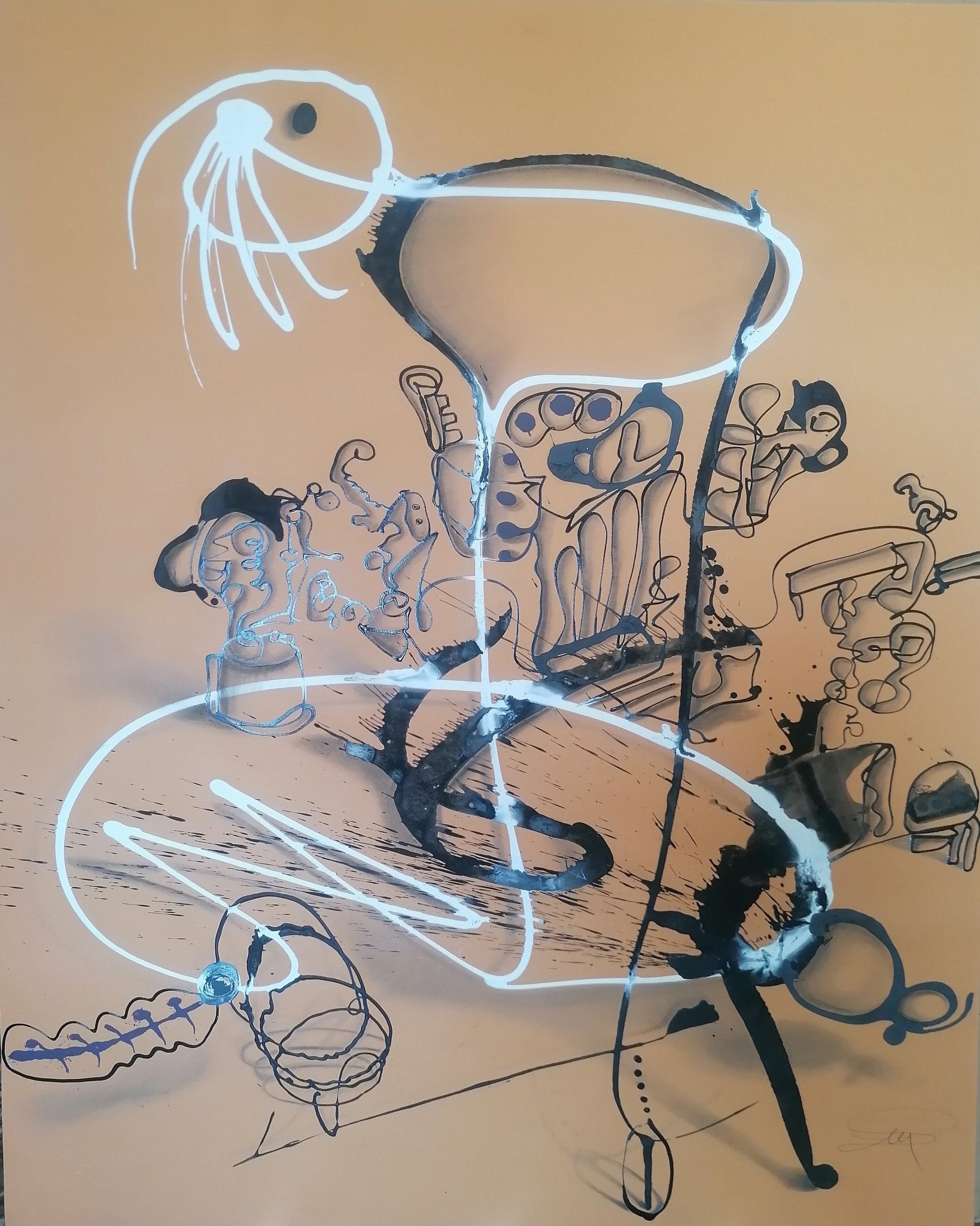 Abstract Line Composition No2