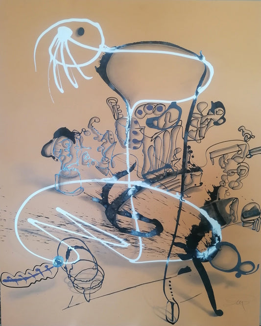 Abstract Line Composition No2
